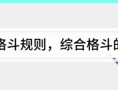 终合格斗项目介绍f1红牛新车测试利来赞助国际网球三大组织科学健身知识100条